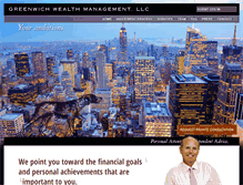 Tablet Screenshot of greenwichwealth.com